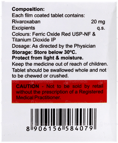 Rivasmart 20Mg Tablet 14